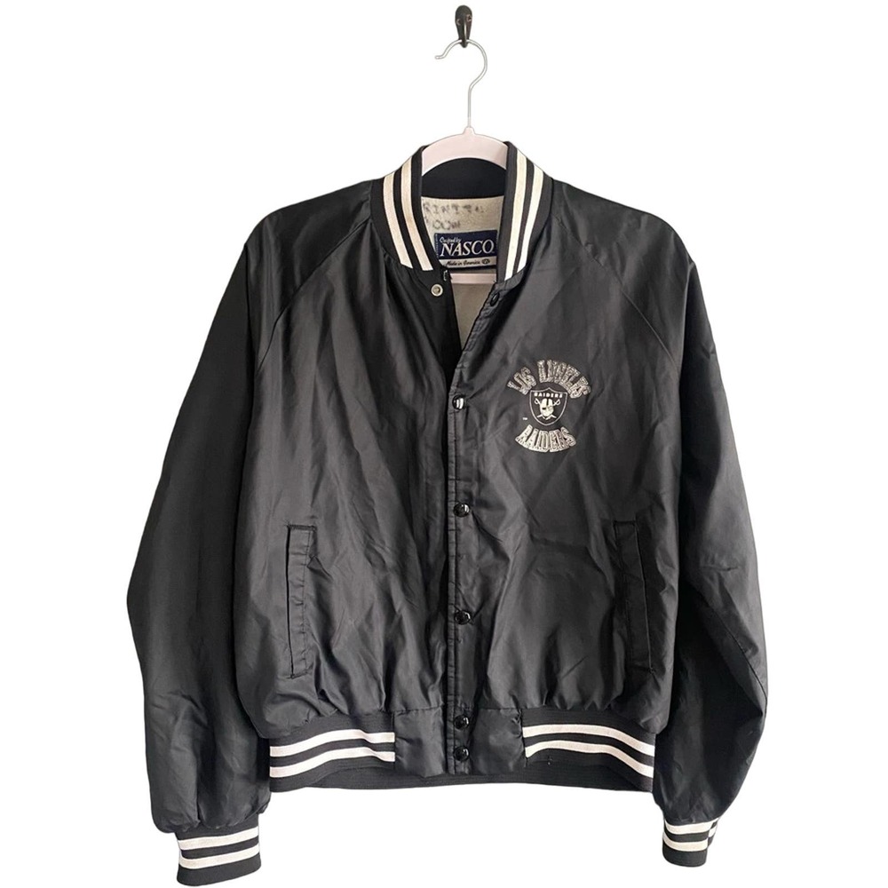 VINTAGE Los Angeles Raiders 80s bomber jacket RARE